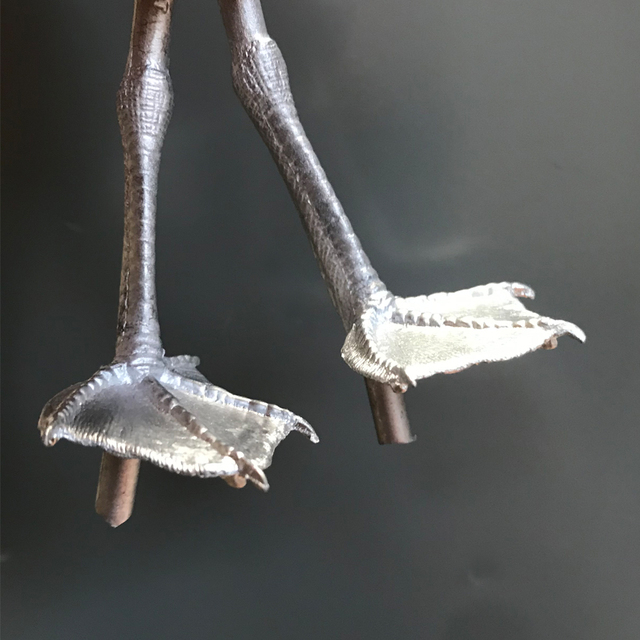 With a tarsus measurement of approximately 33mm these feet can be used for a variety of birds and other models.